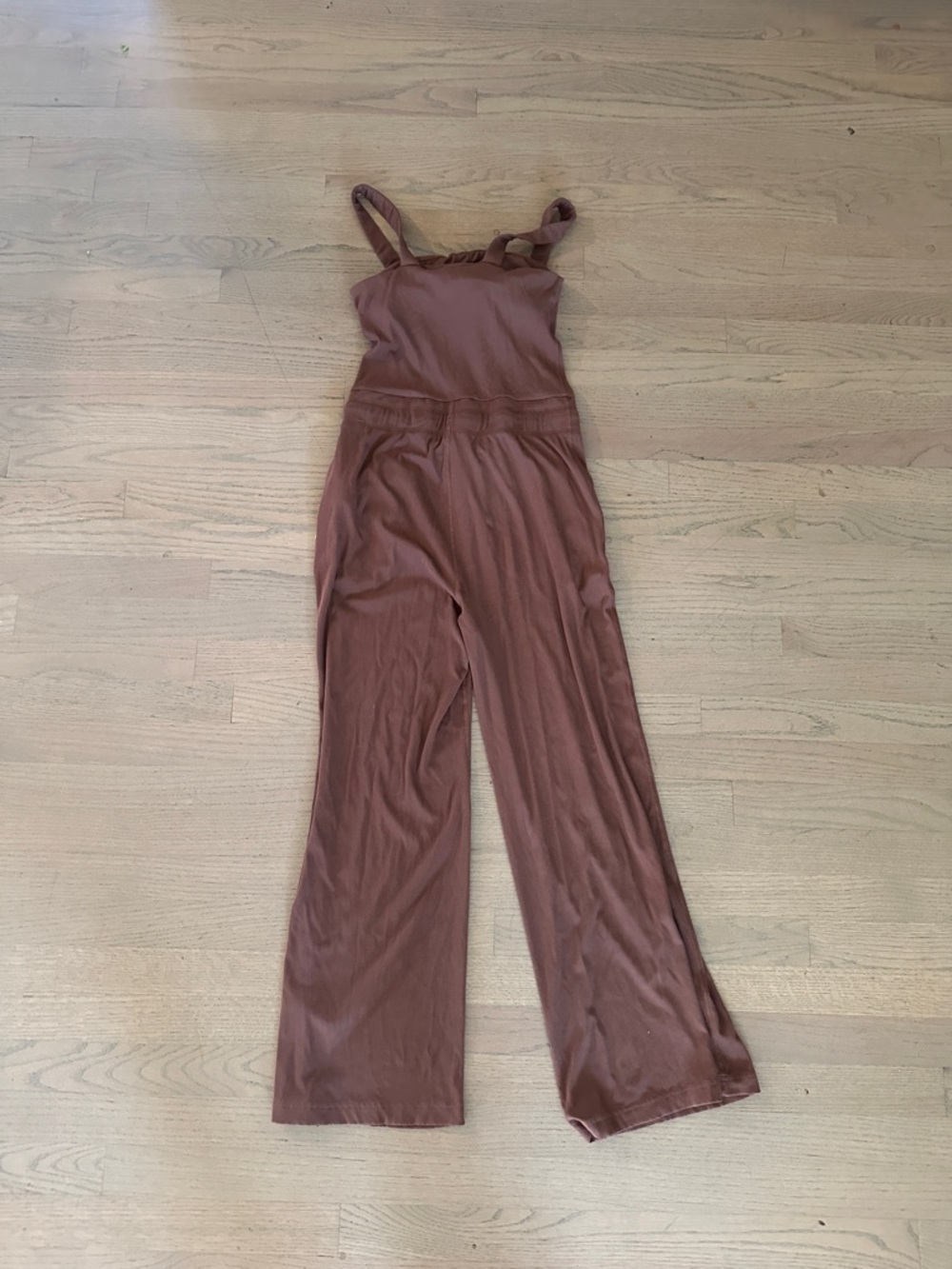 Vuori Wide-Leg Jumpsuit in Rust - Picture 4 of 5